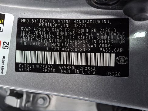 Certified 2024 Toyota Camry SE image 28