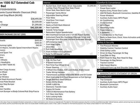 Used 2017 RAM 1500 Classic SLT image 8