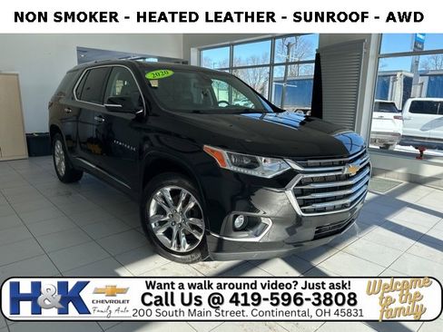 Used 2020 Chevrolet Traverse High Country image 1