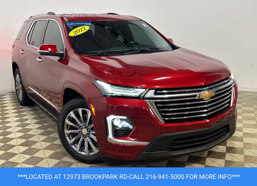 Used 2022 Chevrolet Traverse Premier w/ LPO, Floor Liner Package AWD/4WD image 4