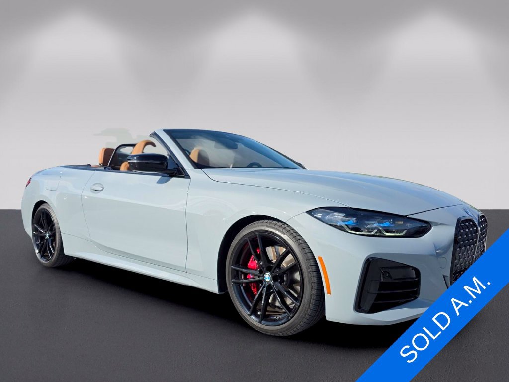 Certified 2024 BMW M440i Convertible w/ Premium Package RWD image 1