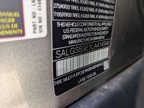 Used 2020 Land Rover Range Rover Long Wheelbase HSE image 23