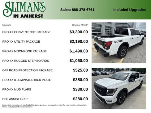 Used 2024 Nissan Titan PRO-4X w/ Pro-4x Convenience Package AWD/4WD image 11