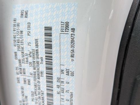 New 2025 Ford Transit 250 148 Medium Roof Extended AWD w/ Load Area Protection Package image 32