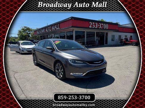 Used 2015 Chrysler 200 C w/ Navigation & Sound Group I FWD image 1