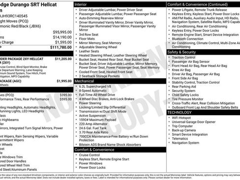 Used 2024 Dodge Durango SRT Hellcat AWD/4WD image 42