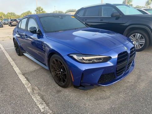 Used 2022 BMW M3 Competition w/ Executive Package RWD image 1