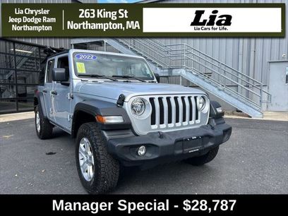 Certified 2022 Jeep Wrangler Unlimited Sport