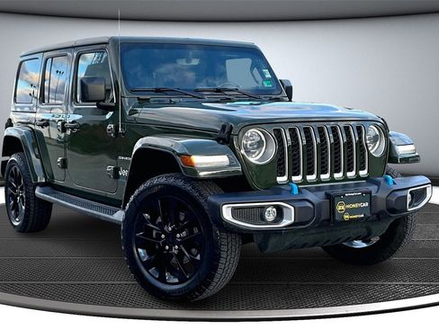 Used 2023 Jeep Wrangler Unlimited Sahara w/ Cold Weather Group image 1