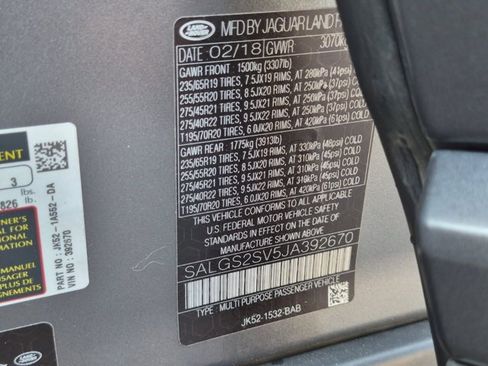 Used 2018 Land Rover Range Rover HSE AWD/4WD image 19