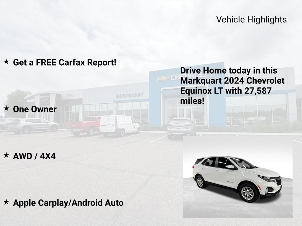 Certified 2024 Chevrolet Equinox LT AWD/4WD image 10
