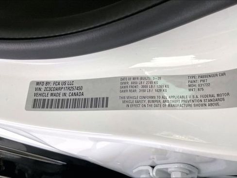 New 2026 Dodge Charger Scat Pack w/ Blacktop Package AWD/4WD image 15