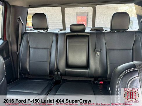 Used 2016 Ford F150 Lariat w/ Equipment Group 502A Luxury image 21