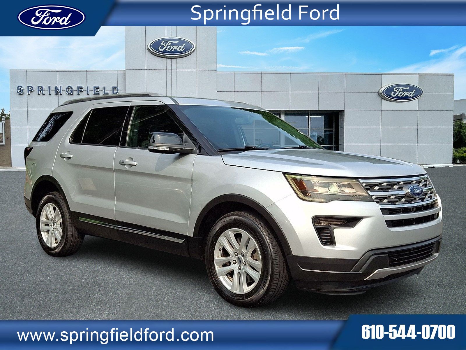 Certified 2018 Ford Explorer XLT w/ Equipment Group 201A AWD/4WD image 1