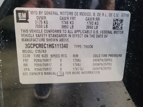 Used 2017 Chevrolet Silverado 1500 LT w/ All Star Edition RWD image 33