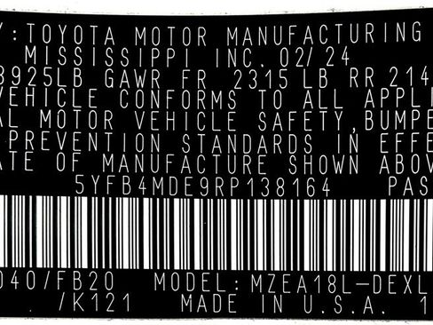 Certified 2024 Toyota Corolla LE image 25