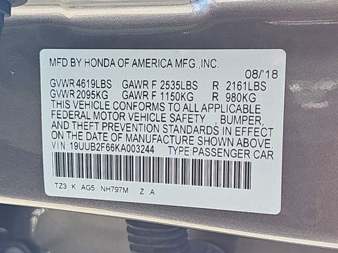 Used 2019 Acura TLX V6 w/ Technology & A-SPEC Pkg image 38