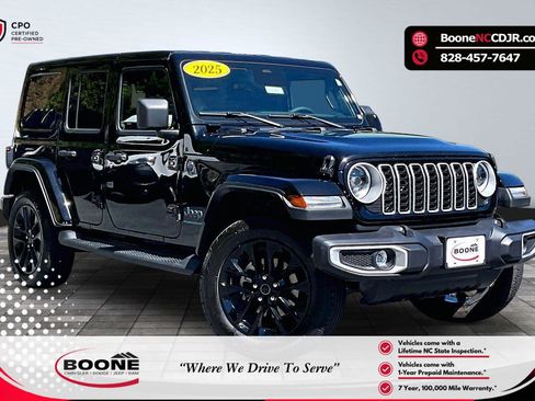 Certified 2025 Jeep Wrangler Unlimited Sahara AWD/4WD image 1