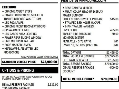 Used 2025 GMC Sierra 2500 Denali w/ Denali Reserve Package image 2