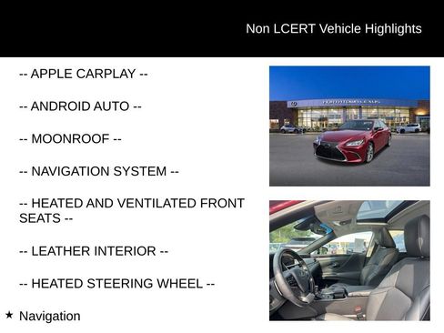 Used 2019 Lexus ES 350 w/ Premium Package FWD image 24