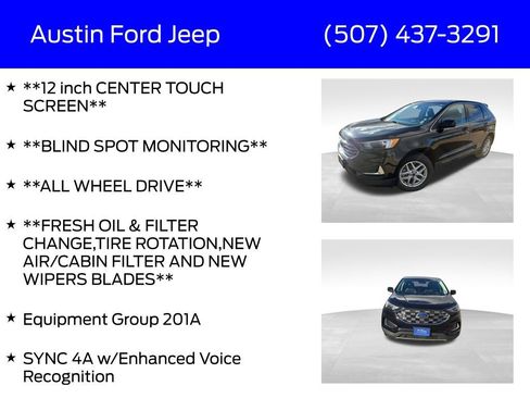 Certified 2022 Ford Edge SEL image 14