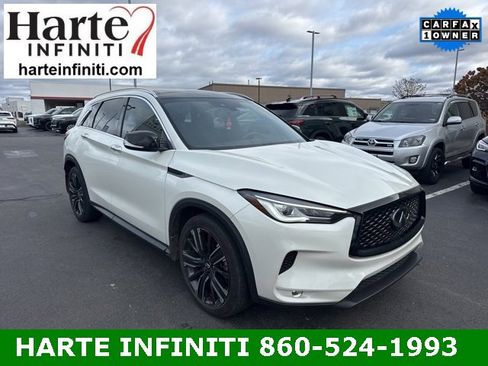 Certified 2022 INFINITI QX50 Luxe w/ Appearance Package image 3