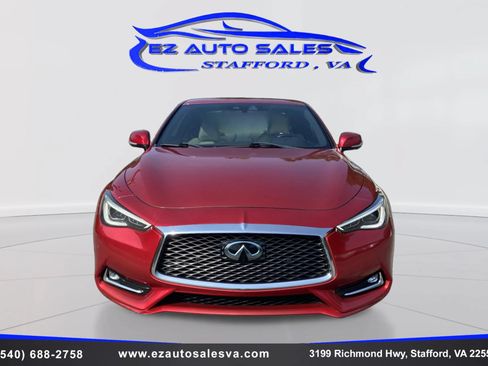 Used 2018 INFINITI Q60 Red Sport 400 w/ Pro Active Package AWD/4WD image 2