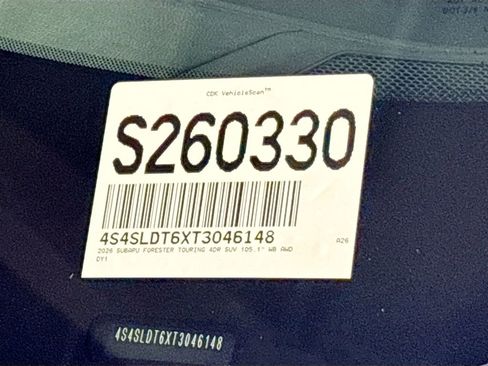 New 2026 Subaru Forester Touring image 26