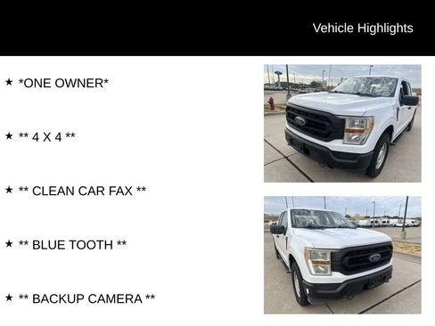 Used 2021 Ford F150 XL w/ XL Power Equipment Group AWD/4WD image 4