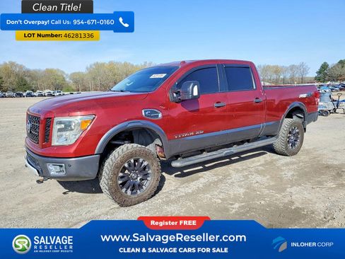 Used 2016 Nissan Titan PRO-4X w/ Pro-4x Convenience Package image 1