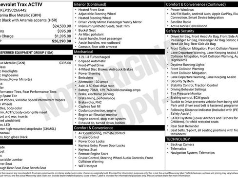 Used 2025 Chevrolet Trax ACTIV FWD image 10
