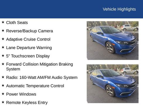 Used 2021 Honda Civic LX image 8