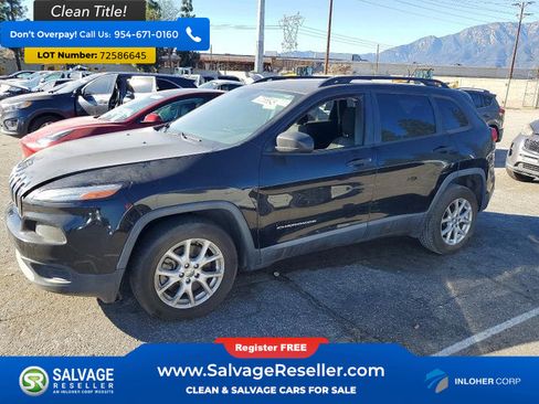 Used 2017 Jeep Cherokee Sport image 1
