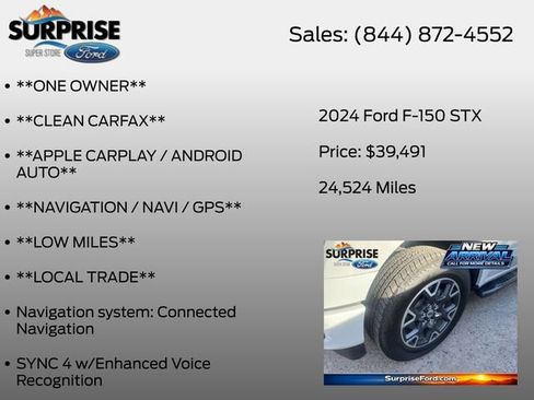 Used 2024 Ford F150 STX AWD/4WD image 7