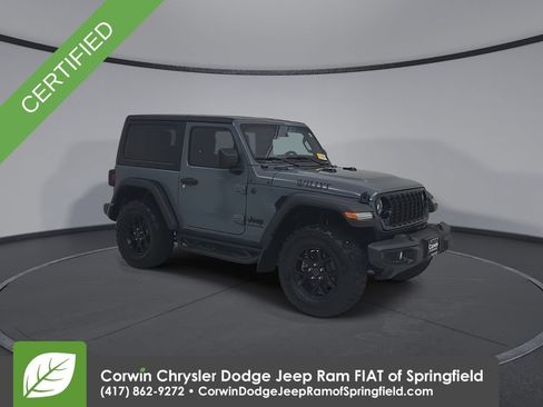Certified 2024 Jeep Wrangler Sport AWD/4WD image 4