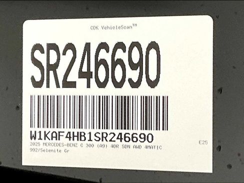 New 2025 Mercedes-Benz C 300 C 300 image 22