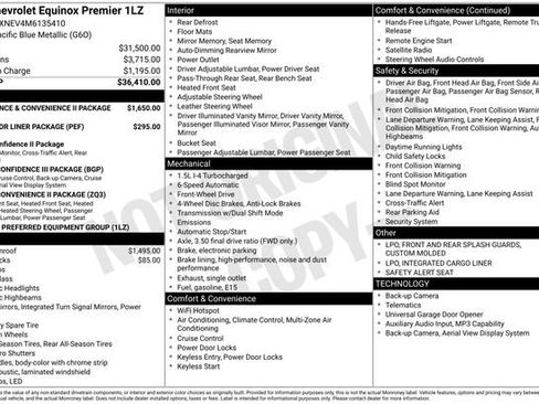 Used 2021 Chevrolet Equinox Premier FWD image 2