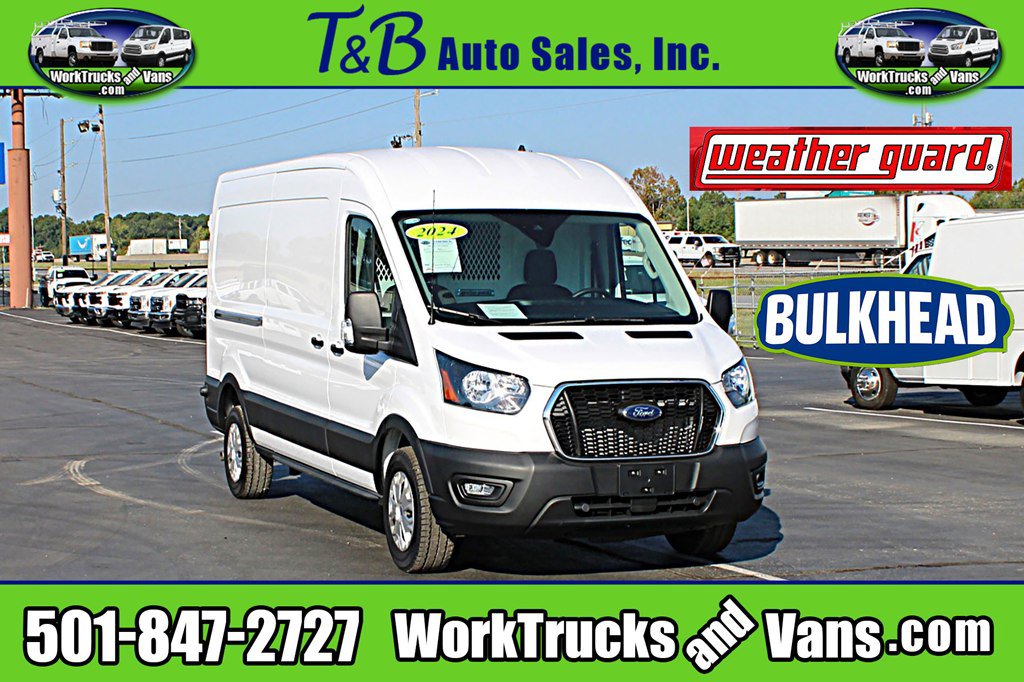 Used 2024 Ford Transit 350 148 Medium Roof w/ Interior Upgrade Package RWD image 1