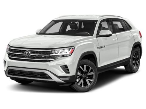 Used 2021 Volkswagen Atlas Cross Sport SE w/ Panoramic Sunroof Package FWD image 3