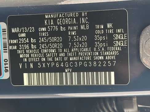 Used 2023 Kia Telluride S w/ S Sunroof Package FWD image 36