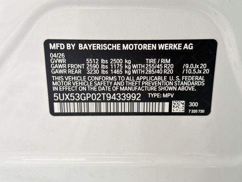 New 2026 BMW X3 xDrive30 w/ Premium Package AWD/4WD image 21