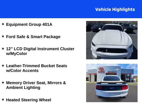 Used 2021 Ford Mustang GT Premium w/ Equipment Group 401A image 4