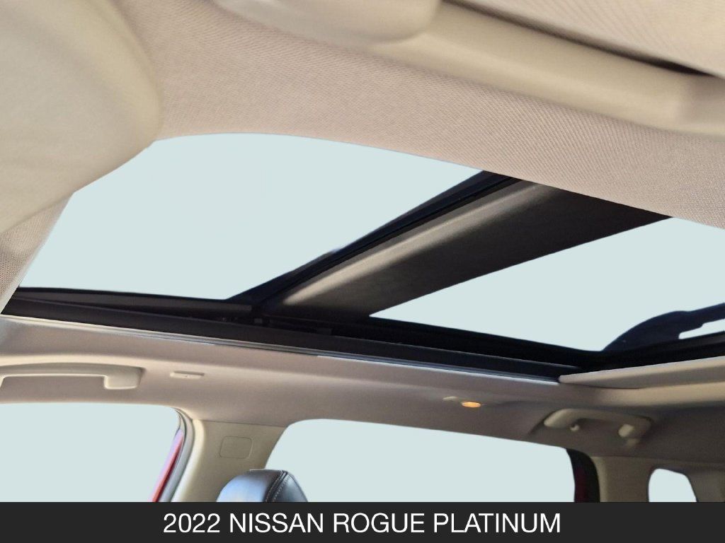 Used 2022 Nissan Rogue Platinum w/ Head-Up Display Package FWD image 16