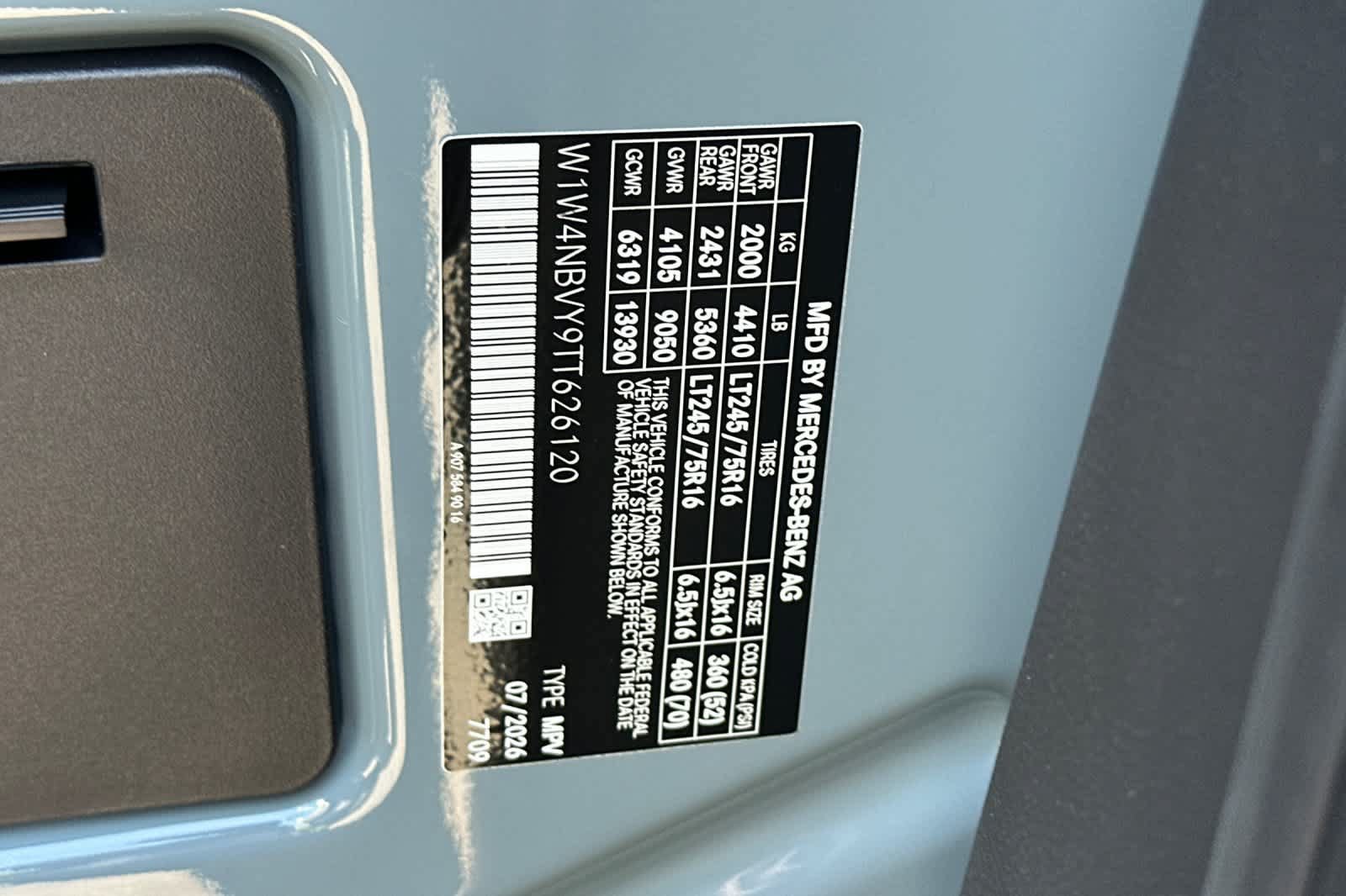 New 2026 Mercedes-Benz Sprinter 2500 image 27