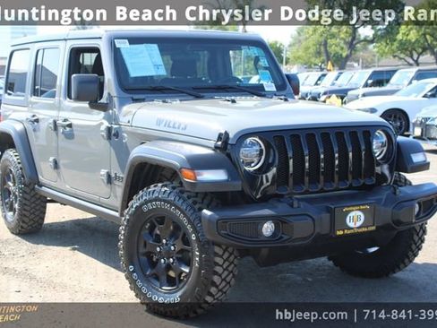 Used 2022 Jeep Wrangler Unlimited Sport image 1