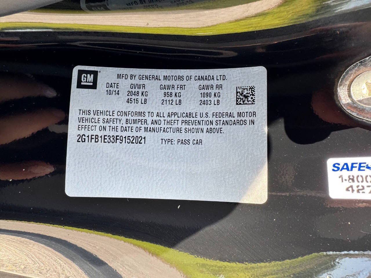 Used 2015 Chevrolet Camaro LS RWD image 42