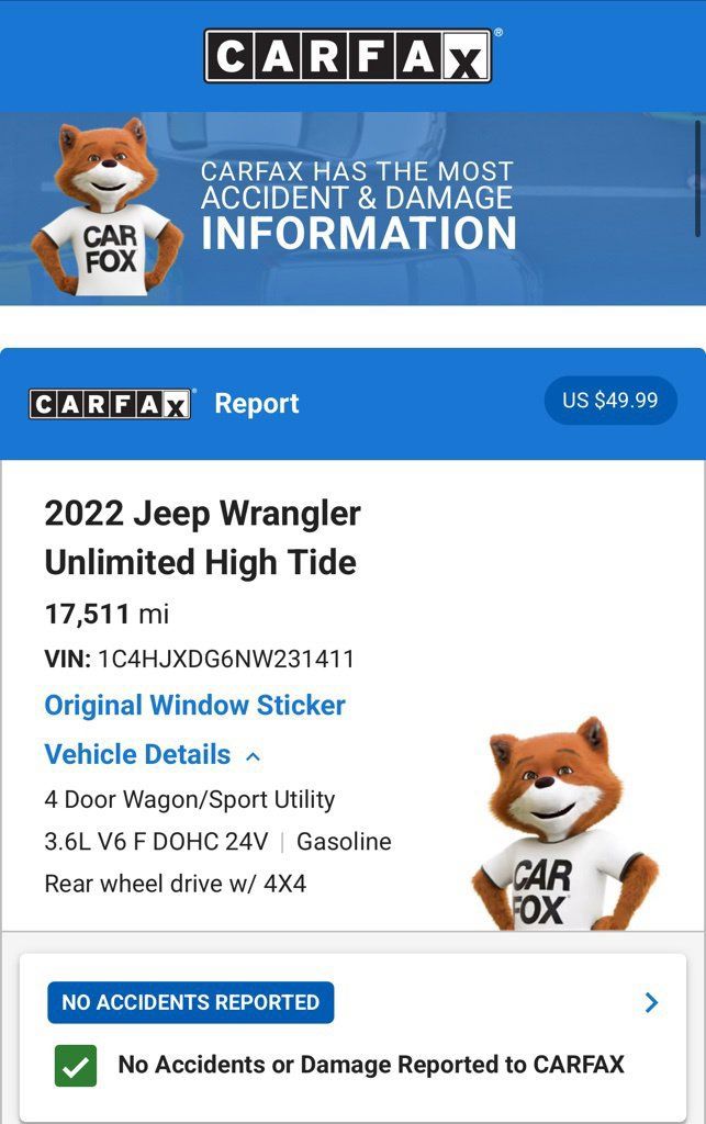 Used 2022 Jeep Wrangler Unlimited Sport AWD/4WD image 6