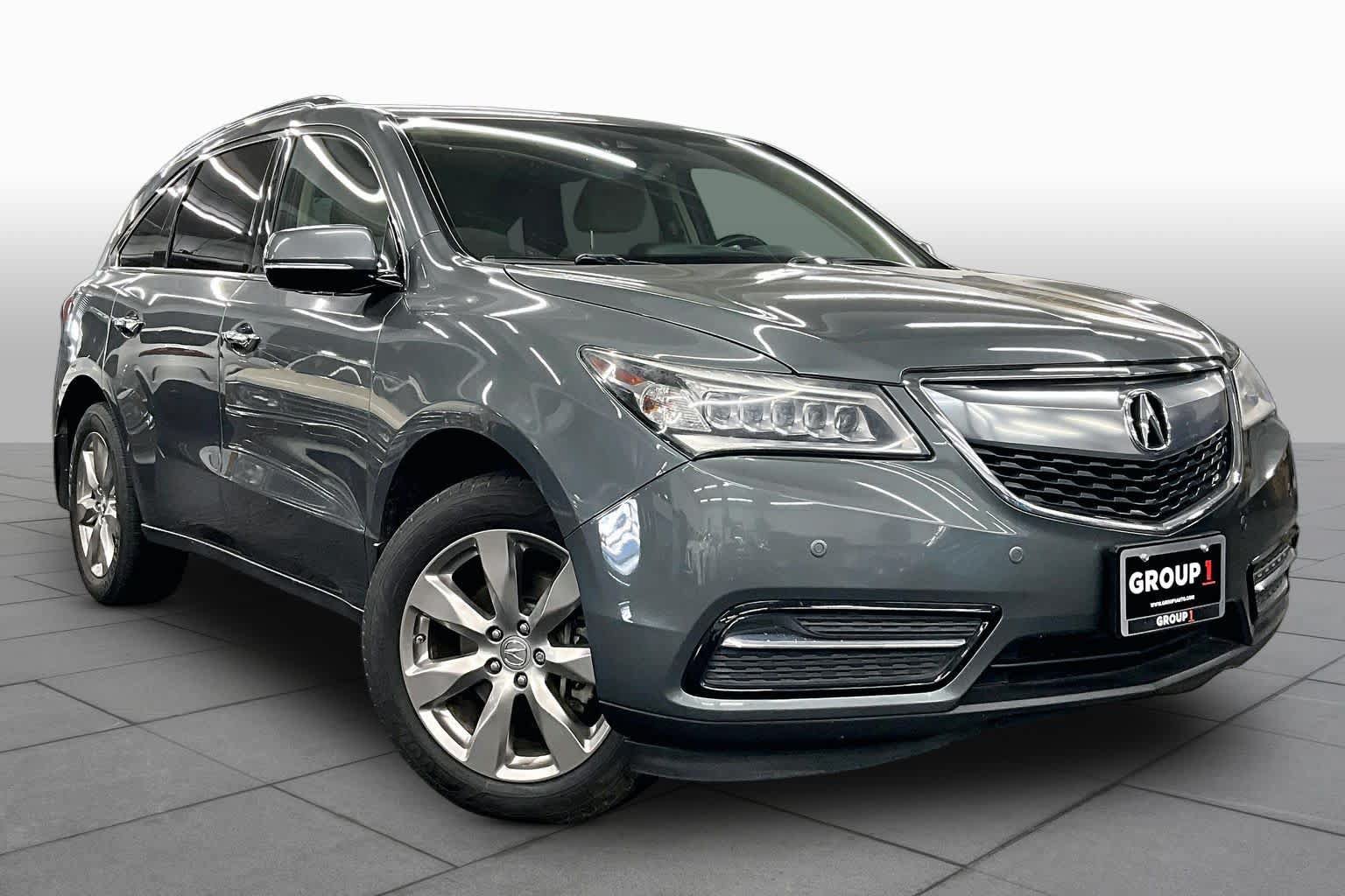 Used 2016 Acura MDX w/ Advance Package AWD/4WD image 2