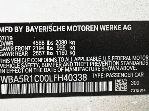 Used 2020 BMW 330i Sedan w/ Convenience Package RWD image 9