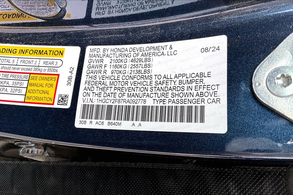 Used 2024 Honda Accord Touring image 16